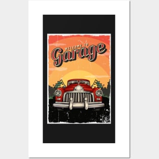 Welcome to garage Posters and Art